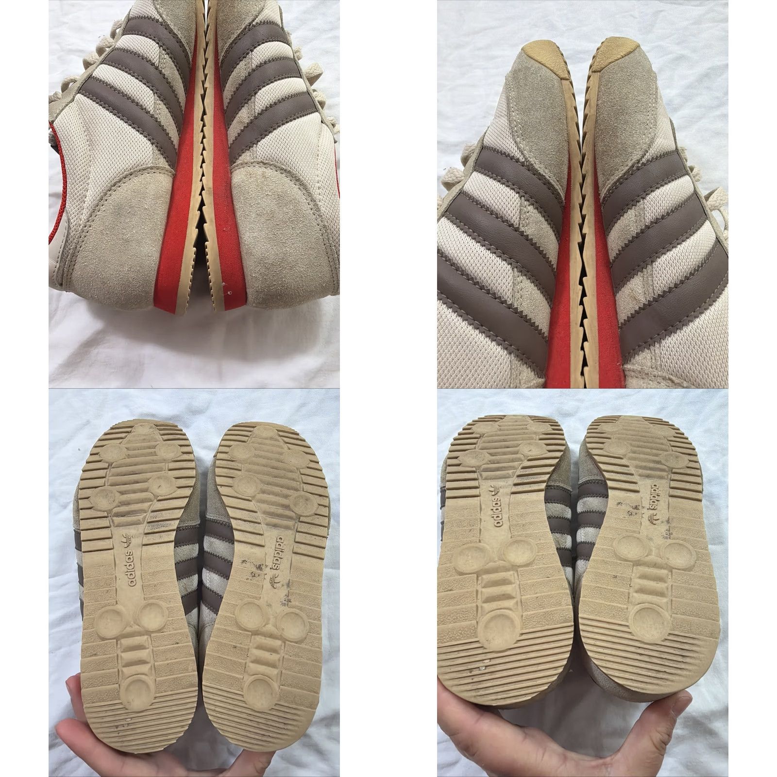 Adidas Adidas Dragon Sneaker Men’s Size 6.5 Low Top Beige Brown Red 2011 Swoosh Shoe Nike-style? Size US M / EU 48-50 / 2 - 10 Thumbnail
