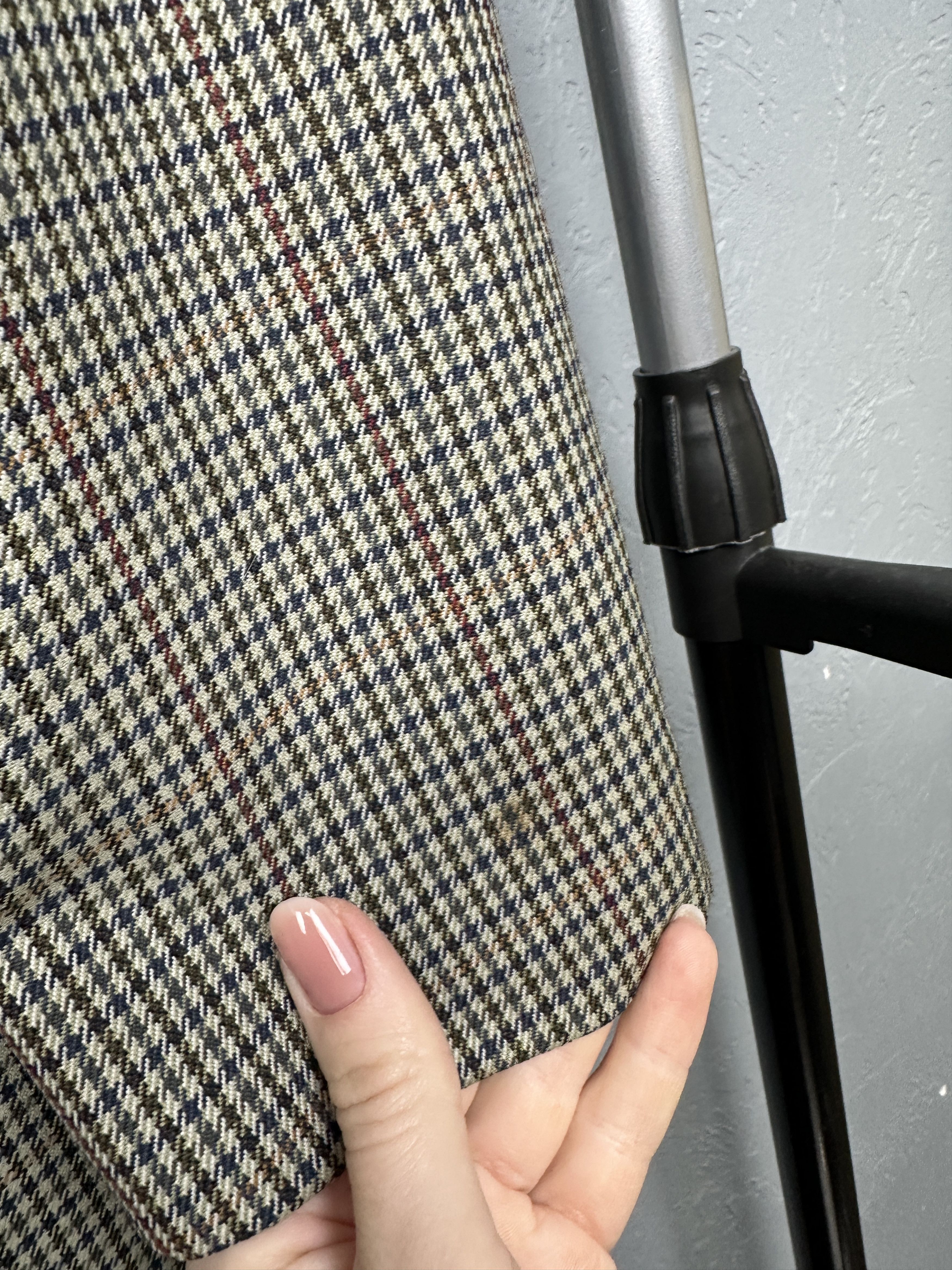 Other Brook Taverner Vintage Mens Check Plaid Tweed Blazer Jacket Size 42S - 3 Thumbnail