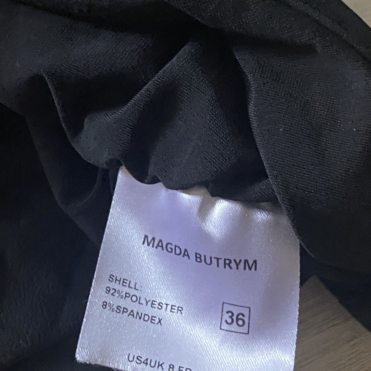 Magda Butrym Magda Butrym cropped long-sleeve top Size S / US 4 / IT 40 - 5 Thumbnail