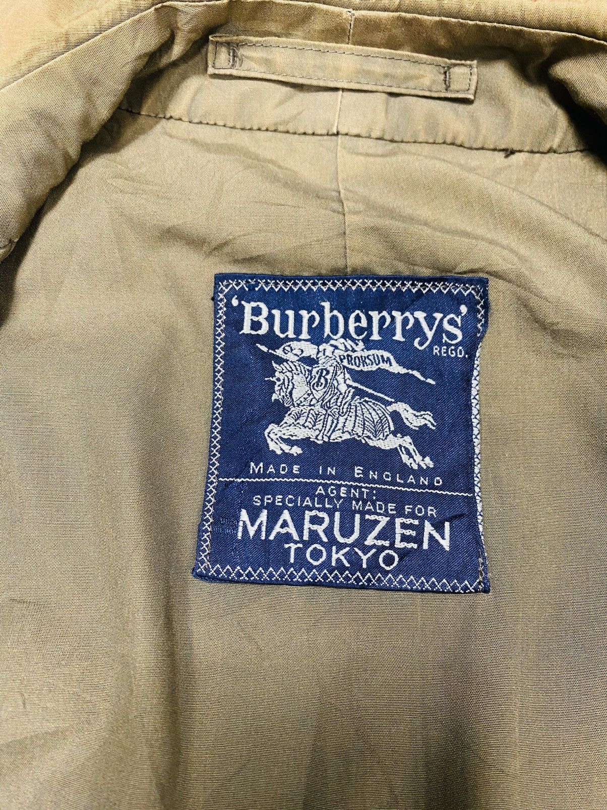Burberry Vintage Burberry Hidden Buttons Trench Coat Size US L / EU 52-54 / 3 - 16 Thumbnail