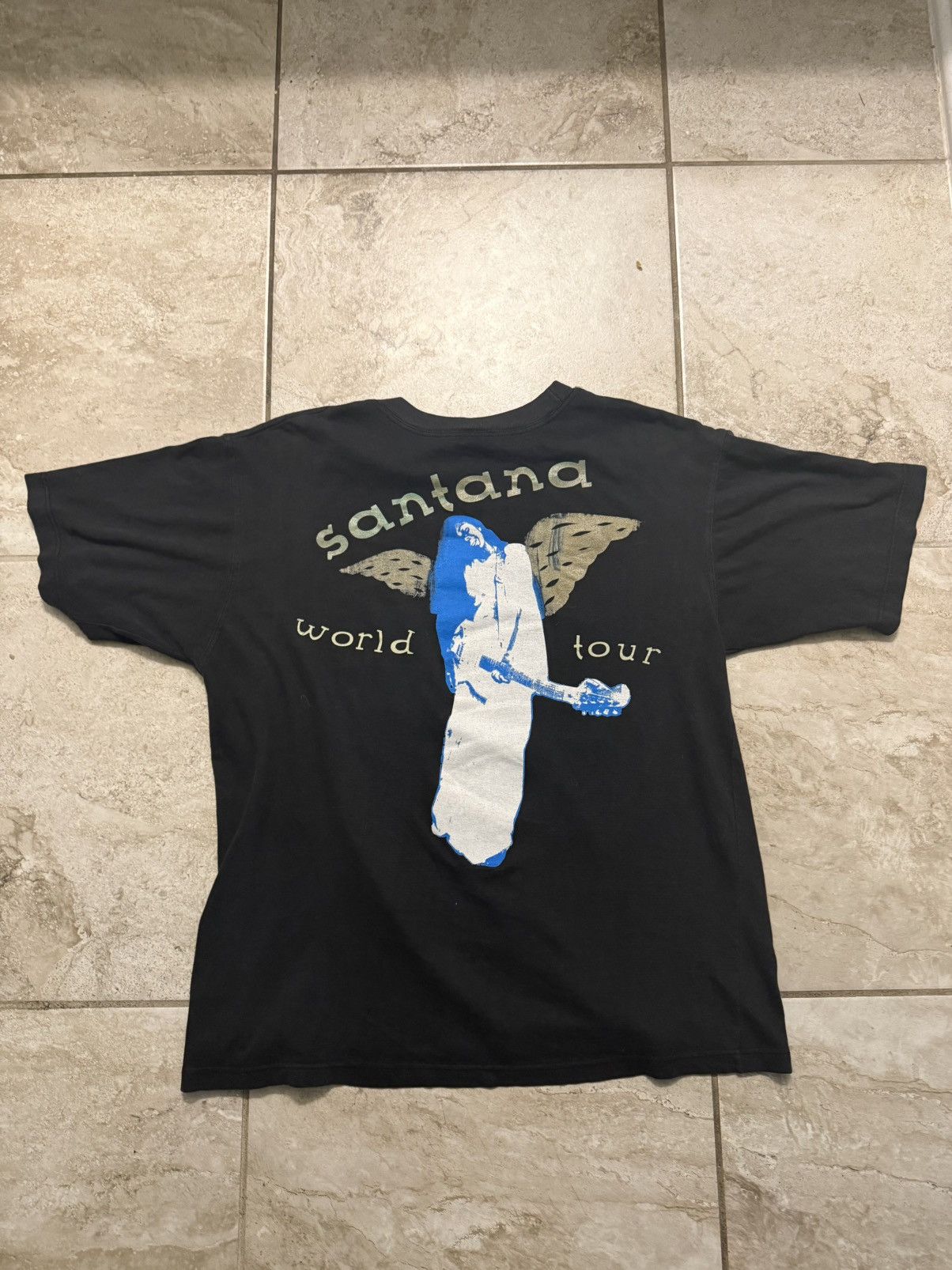 Other Carlos Santana vintage 1994 World tour tee Size US L / EU 52-54 / 3 - 2 Thumbnail