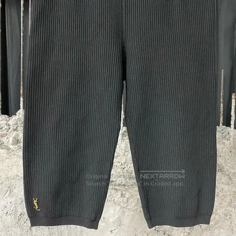 Yves Saint Laurent YSL Summer Black Women's Casual Pants . Size 23" - 4 Thumbnail