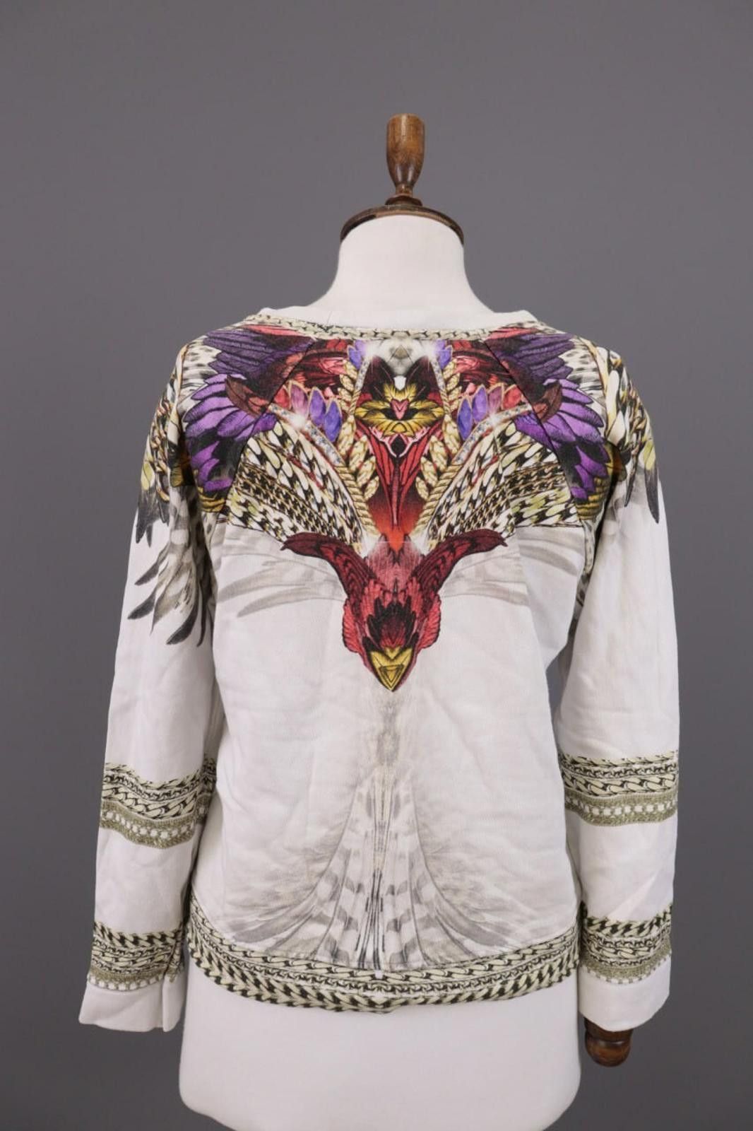 Just Cavalli Just Cavalli Multicolor Lagenlook Sweater Size 40 / M Size M / US 6-8 / IT 42-44 - 8 Thumbnail