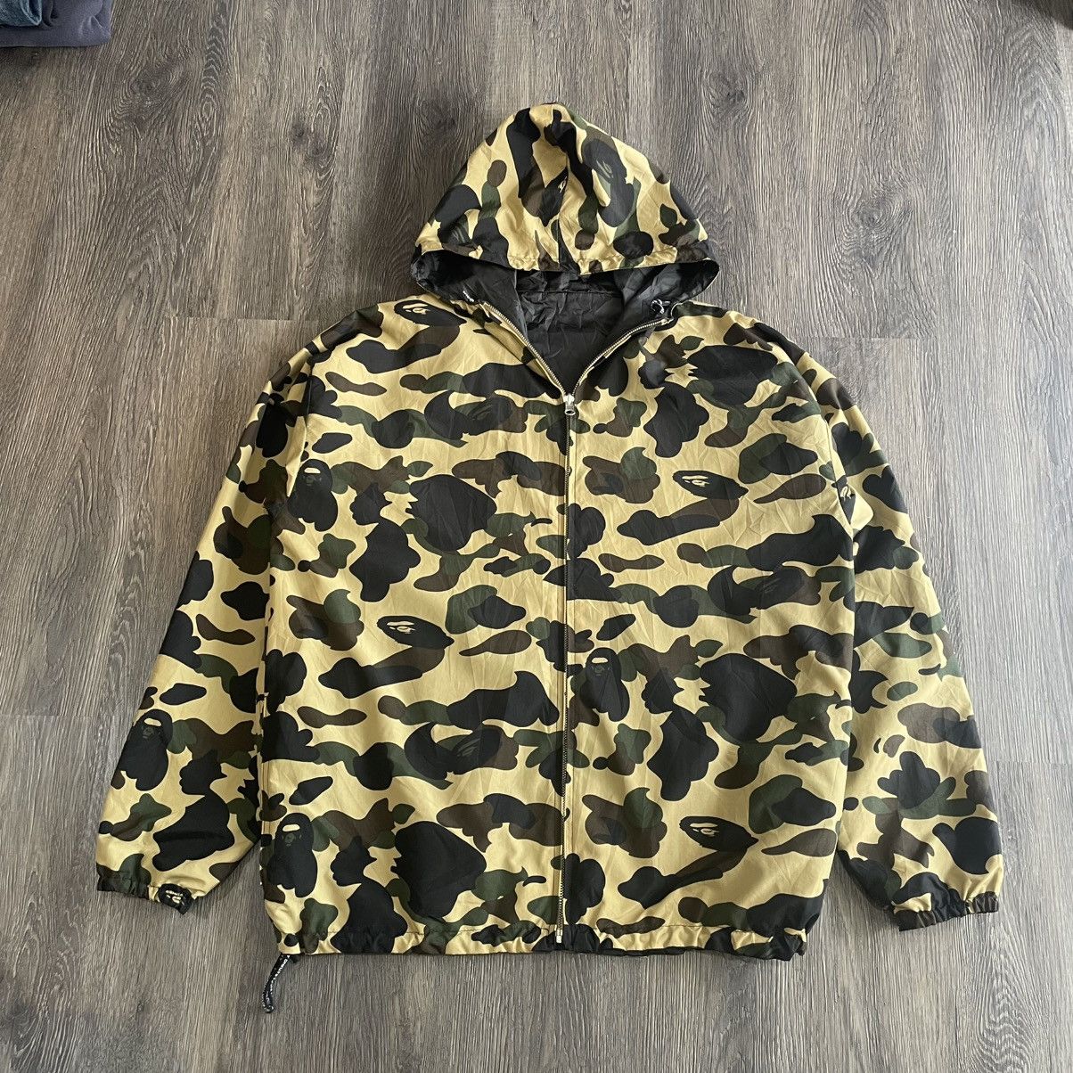 Bape A Bhating Ape Cycles Reversible 90's Size US L / EU 52-54 / 3 - 1 Thumbnail