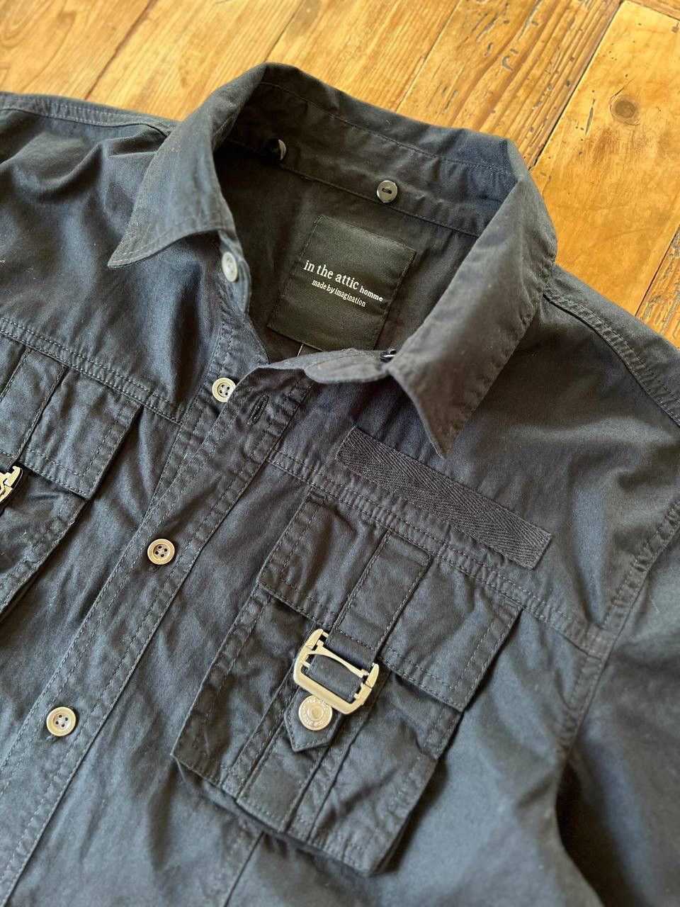 In The Attic × Japanese Brand In the Attic short sleeve button up shirt Size US L / EU 52-54 / 3 - 3 Thumbnail