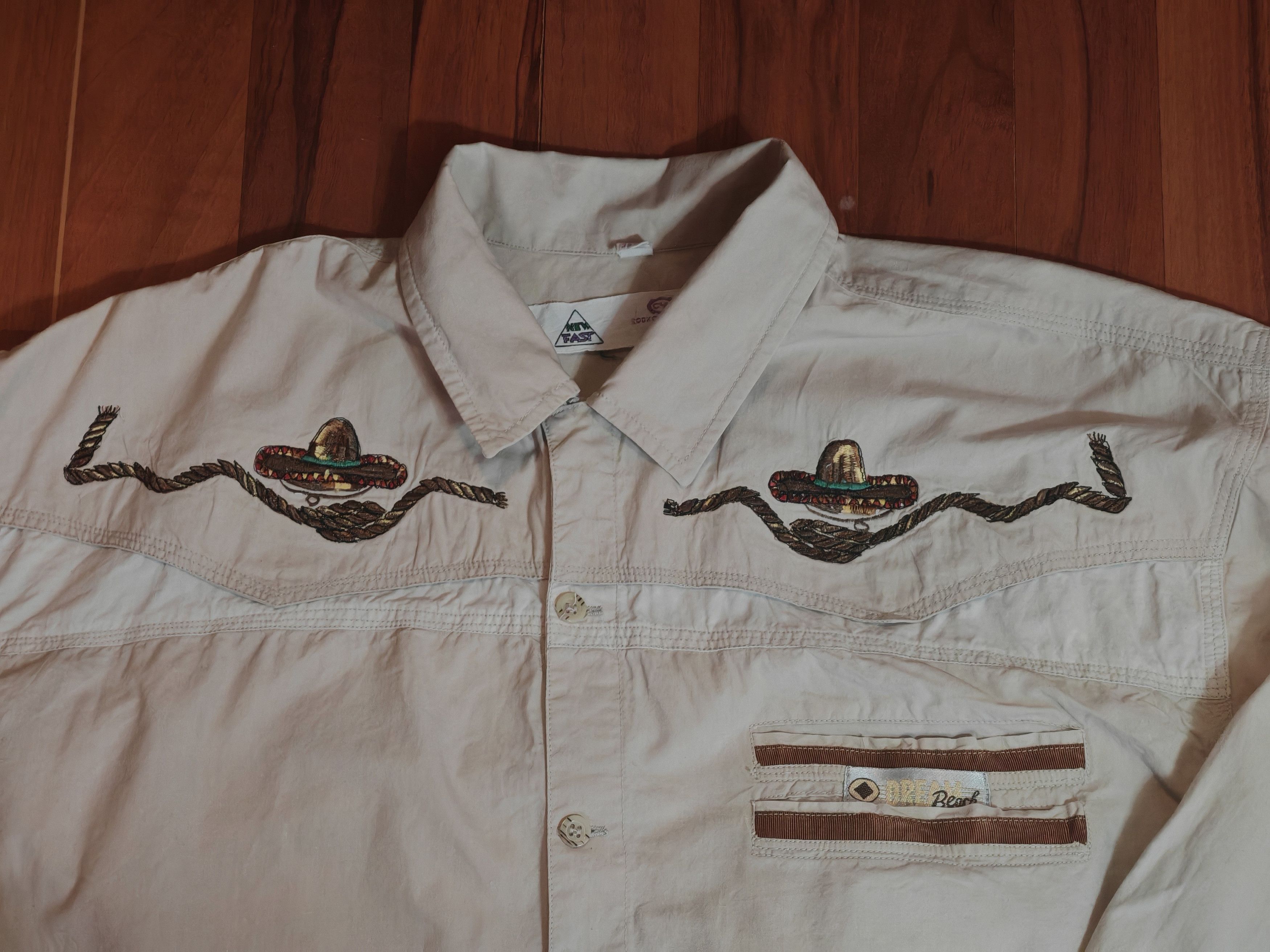 C&A Rare Vintage 80s 90s Western Men's Embroidered Shirt size M Size US M / EU 48-50 / 2 - 8 Thumbnail