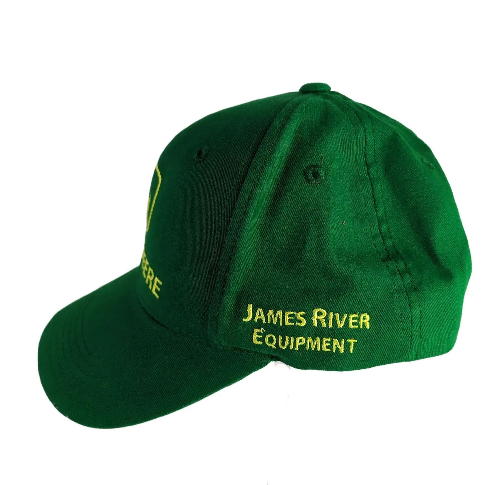 John Deere JOHN DEERE Logo Green Baseball Hat Ball Cap, James River Size ONE SIZE - 3 Thumbnail