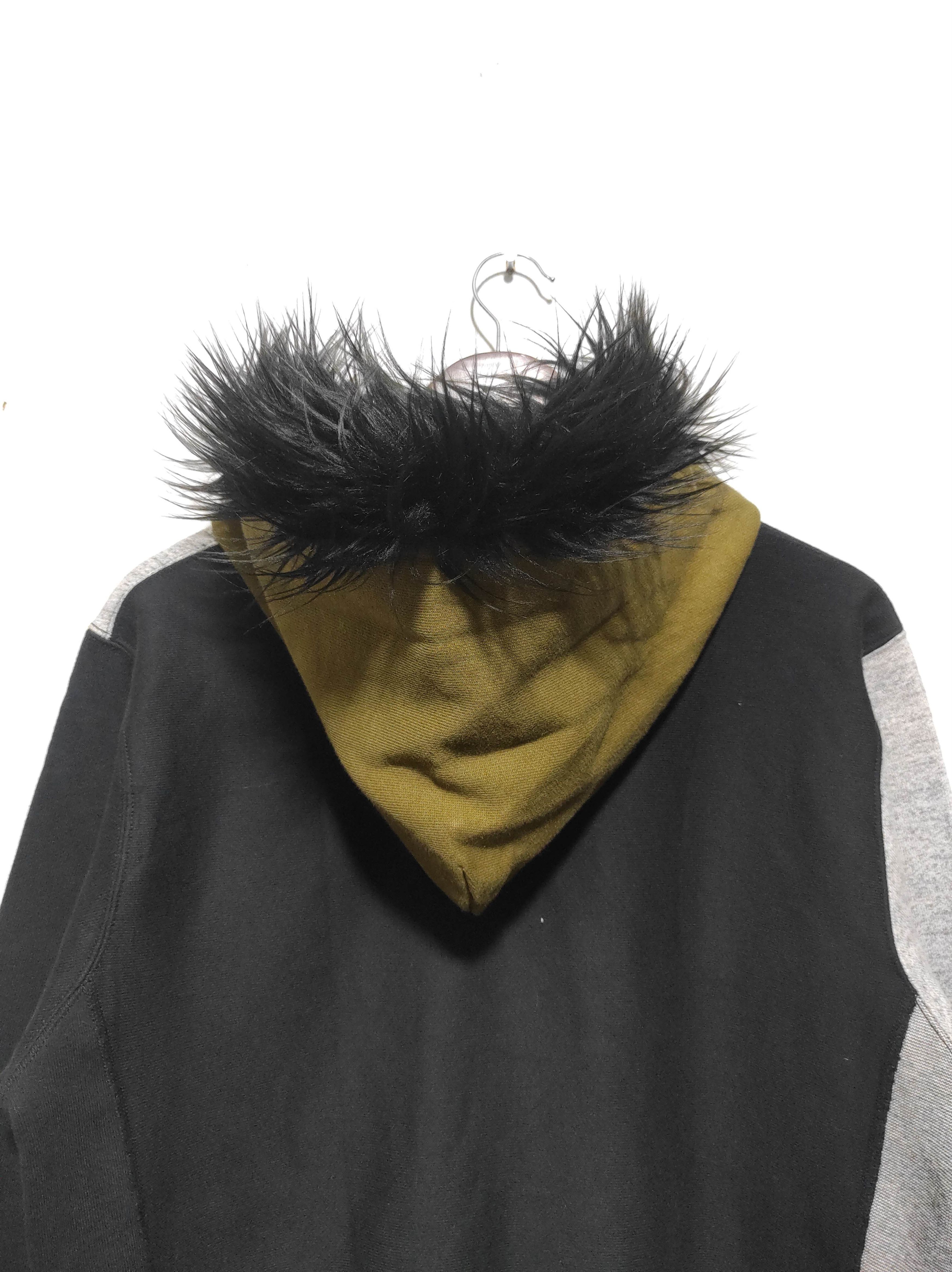 Hysteric Glamour Champion Patchwork Double Zip Fur Hoodie LGB style Size US S / EU 44-46 / 1 - 14 Thumbnail