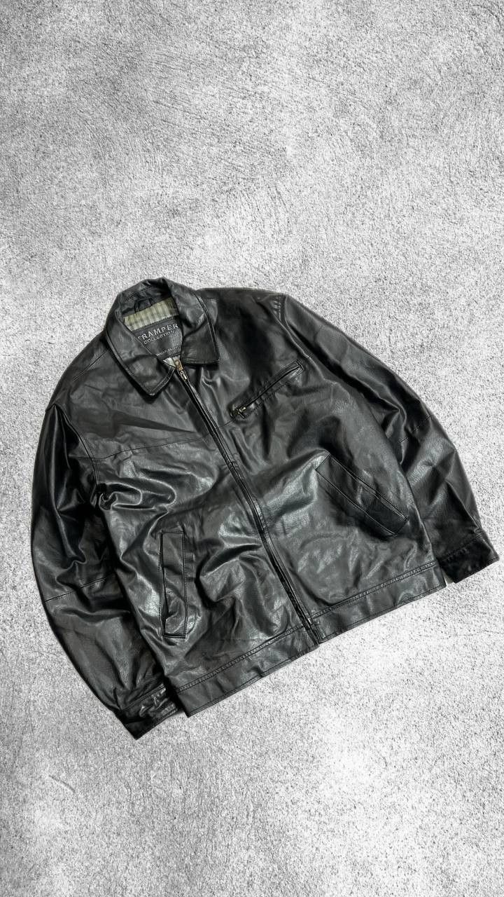 Japanese Brand JAPANESE HYSTERIC STYLE REAL LEATHER DESIGNER CARGO JACKET Size US M / EU 48-50 / 2 - 7 Thumbnail