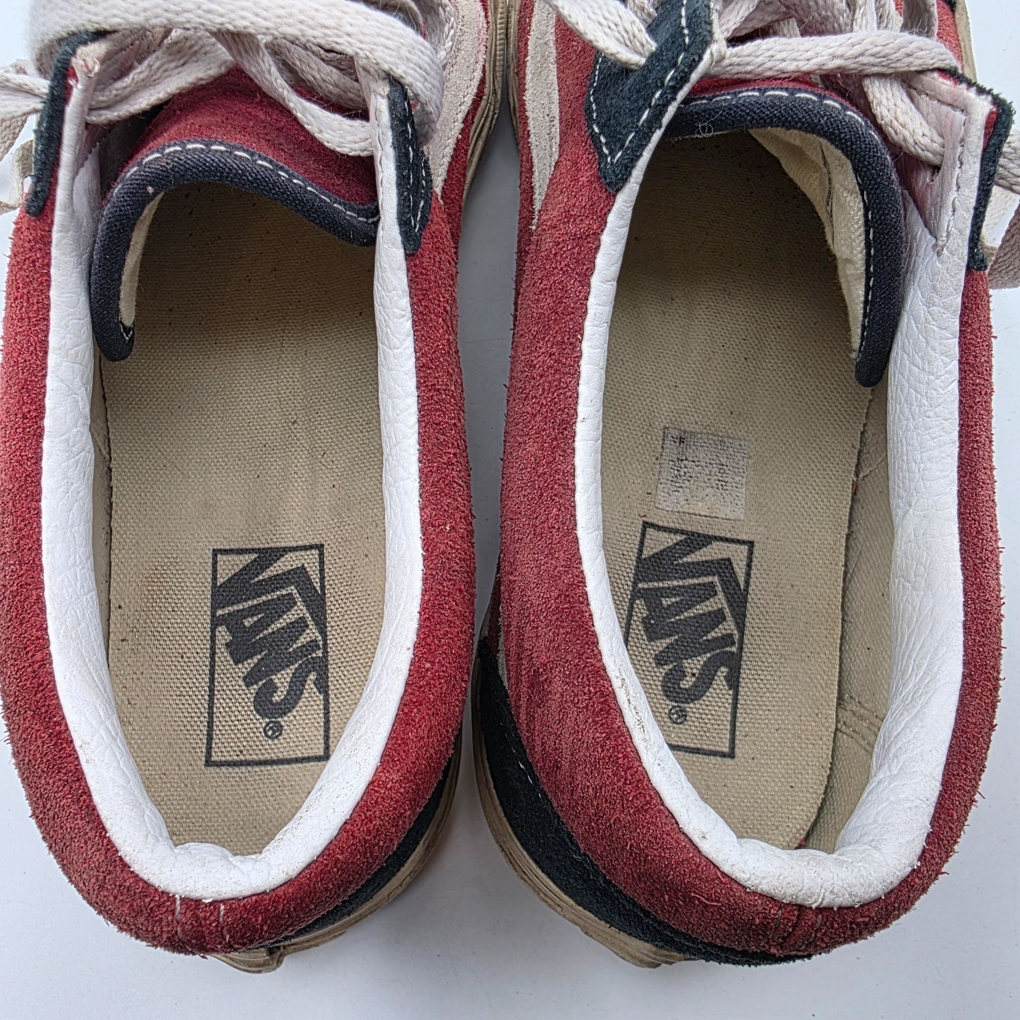 Vans Vans Old Skool Mens Size 10 Red Black Shoes Casual Athletic Size US 10 / EU 43 - 9 Thumbnail