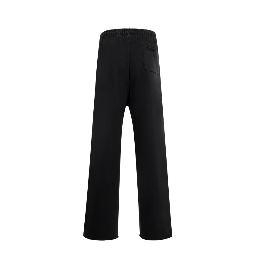 Vetements o1h1sh11225 Cof logo Baggy Sweatpantsin Black Size US 30 / EU 46 - 2 Thumbnail