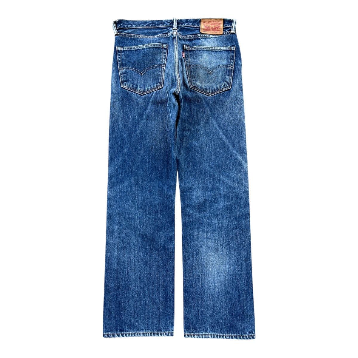 Levi's Crazy vintage y2k Levi’s 505 faded blue washed denim jeans Size US 32 / EU 48 - 9 Thumbnail