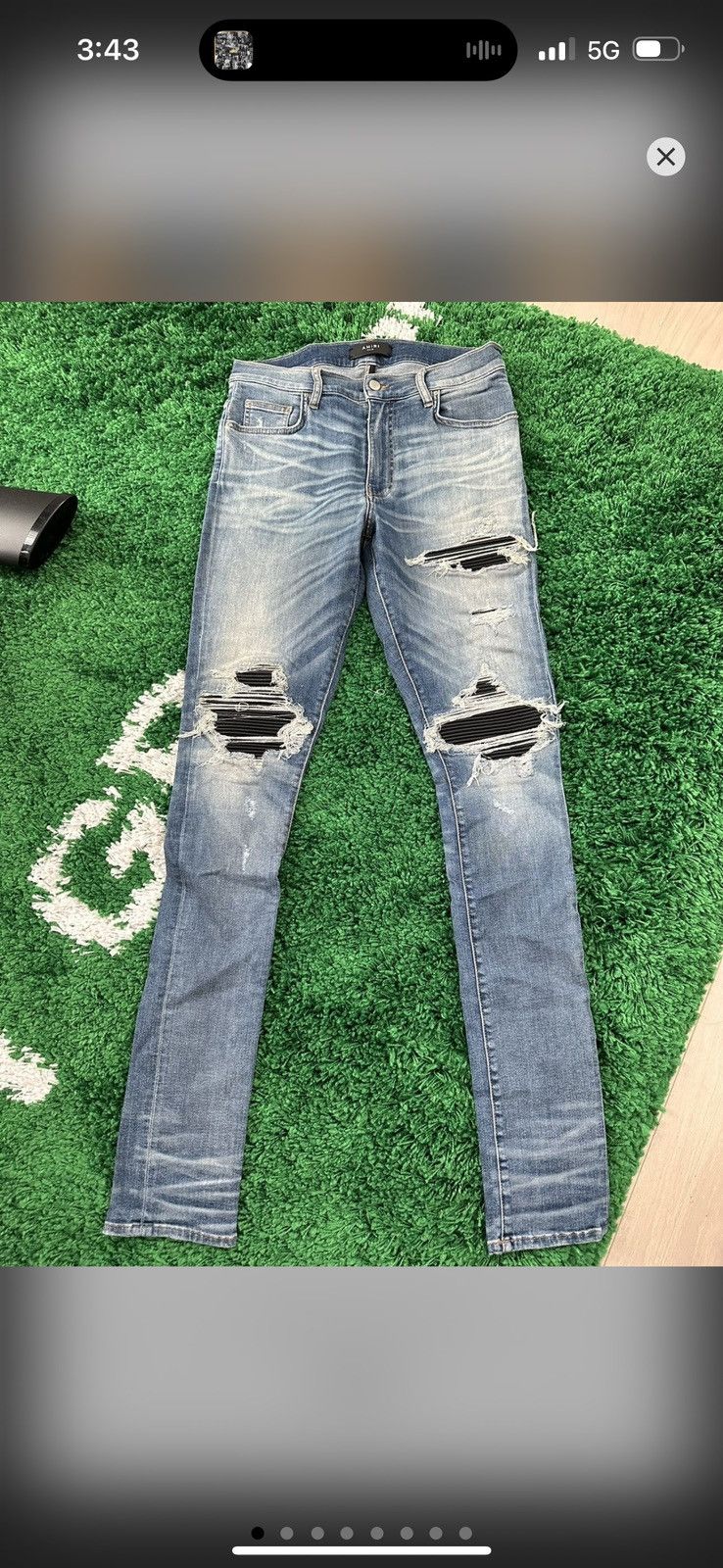 Amiri Amiri Denim Size US 33 - 1 Thumbnail