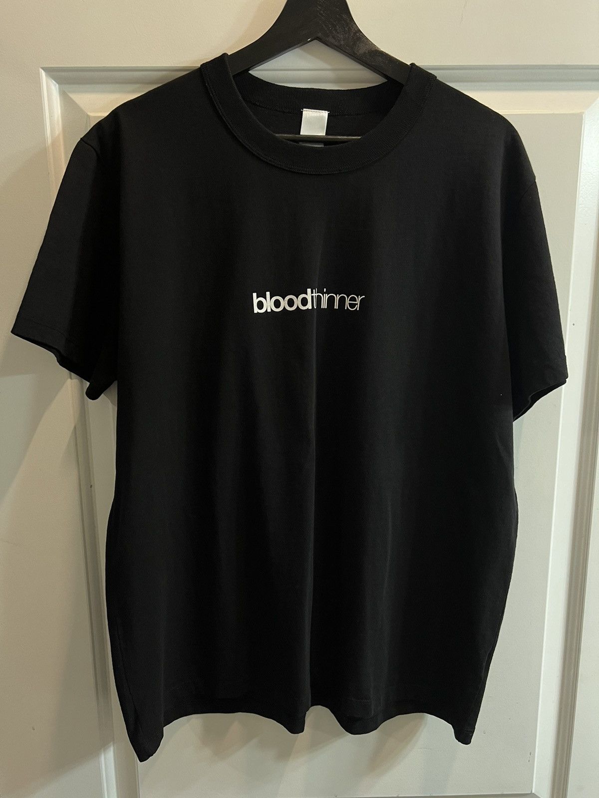 image of Bldthnr ‘Bloodthinner’ Tee in Black, Men's (Size XL)