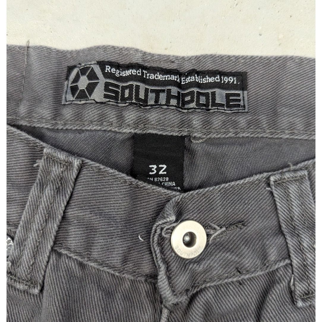 JNCO × Southpole × Vintage Y2K Southpole essential gray canvas pants Size US 32 / EU 48 - 4 Thumbnail