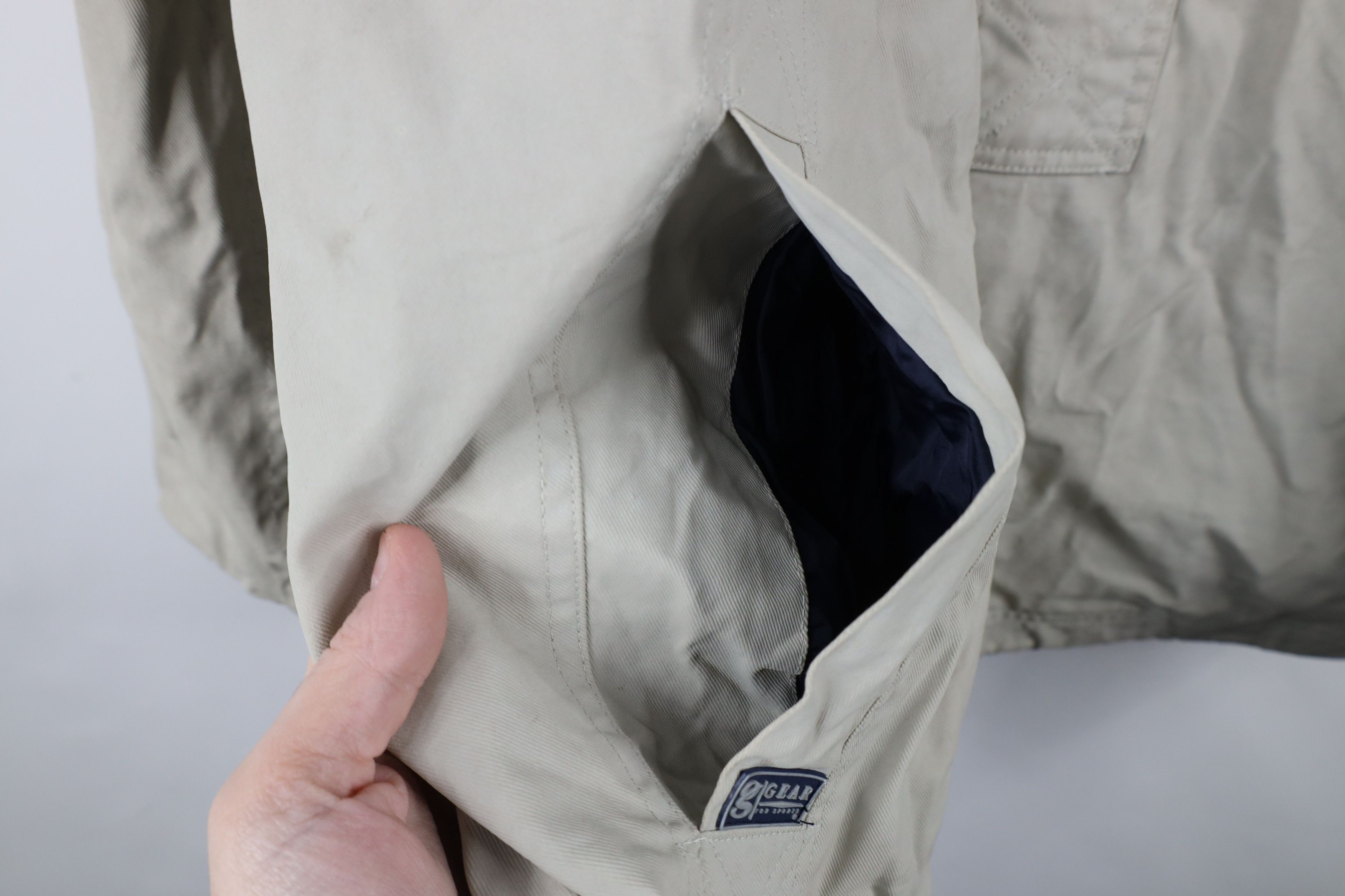 Vintage Vintage 90s Streetwear Heavyweight Half Zip Anorak Jacket Size US XL / EU 56 / 4 - 5 Thumbnail