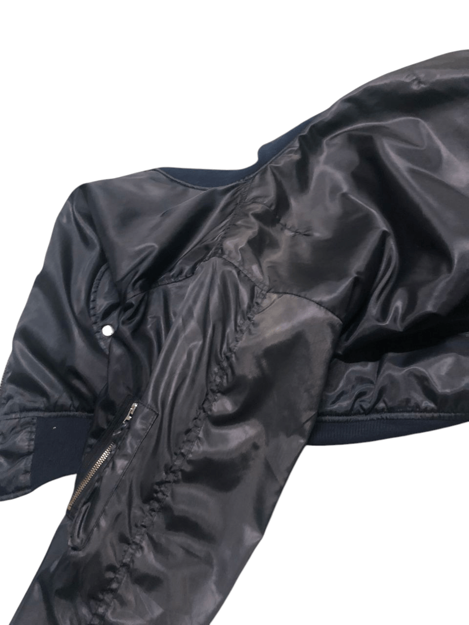 Japanese Brand Vintage Bomber Jacket MA-1 Boxy Sunfaded Faded Size US M / EU 48-50 / 2 - 9 Thumbnail