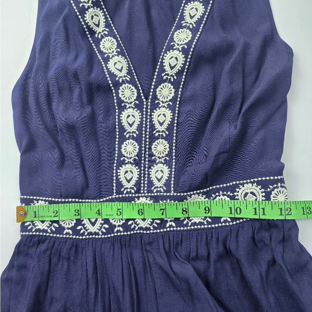 & Other Stories & Other Stories -789 Embroidered Maxy Drsss Navy Women's siz Size XS / US 0-2 / IT 36-38 - 5 Thumbnail