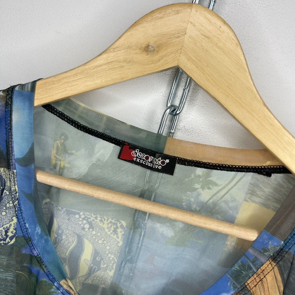 Japanese Brand × Vintage Vintage Mesh Top Miss Sixty JPG If Six Was Nine LGB Style Size S / US 4 / IT 40 - 5 Thumbnail