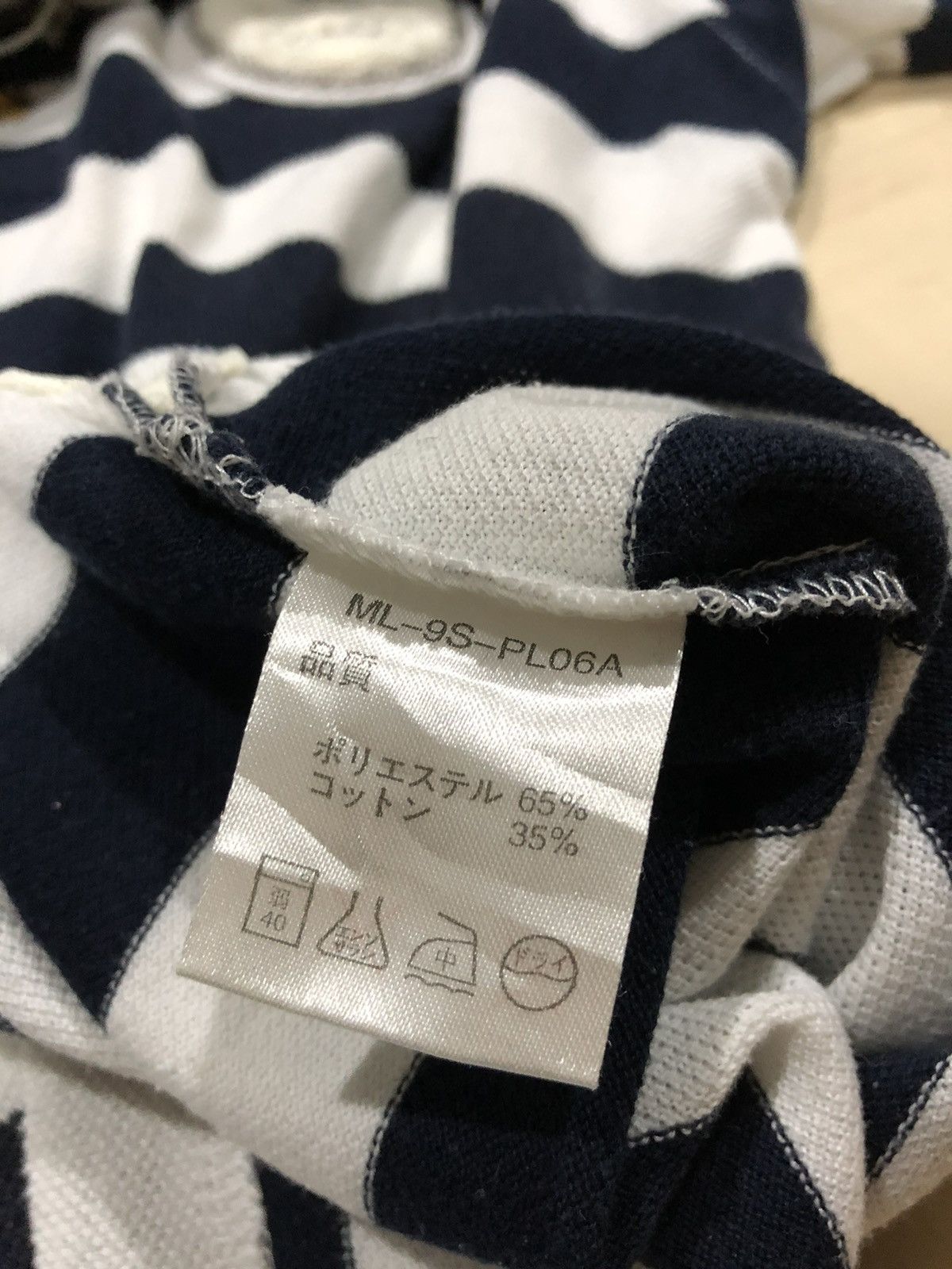 Japanese Brand Mark & Lona Golfer Polo Striped Shirt Size US M / EU 48-50 / 2 - 9 Thumbnail