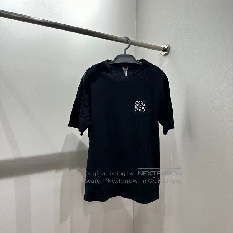 Loewe Loewe Logo Embroidered Short Sleeve, Cotton Size US M / EU 48-50 / 2 - 1 Thumbnail