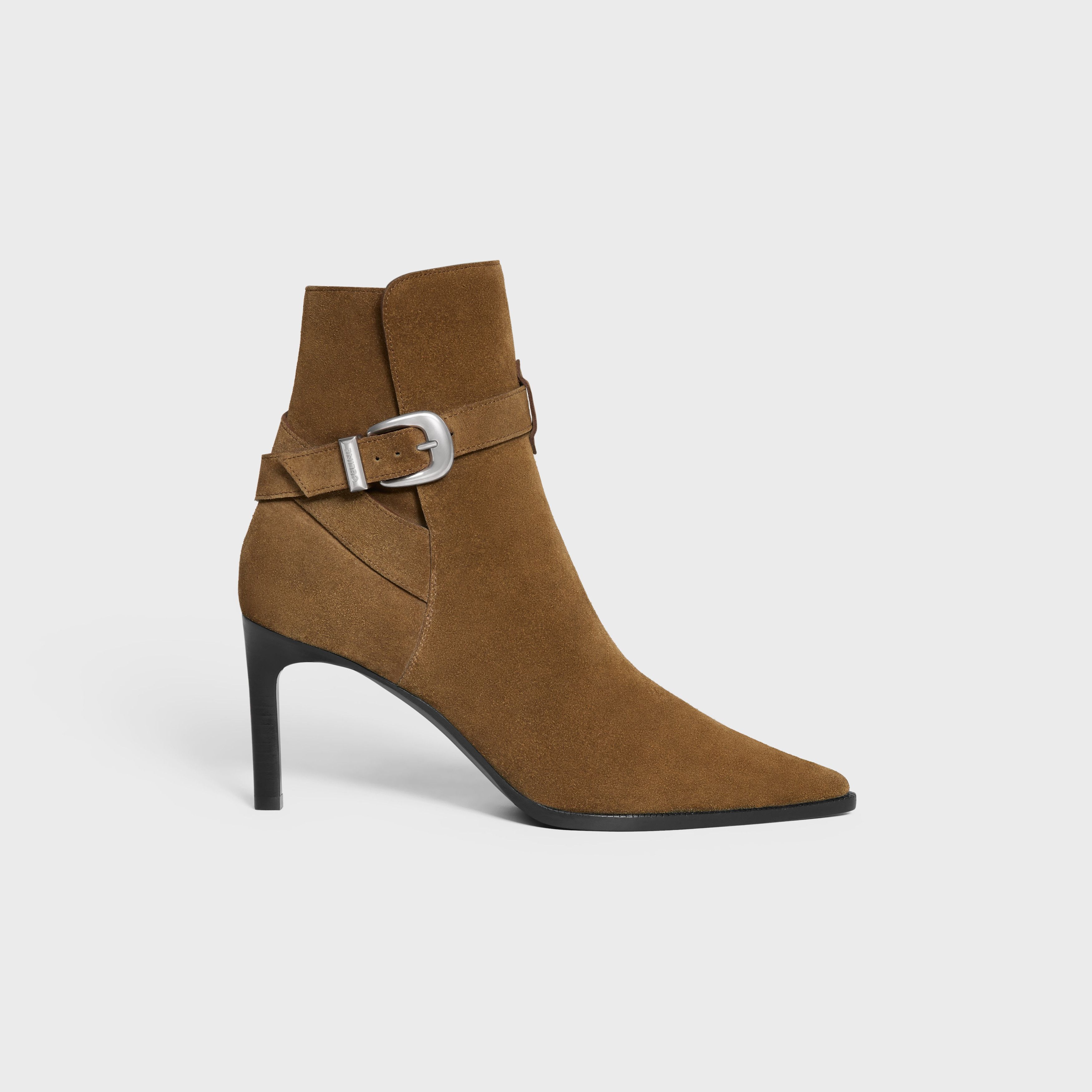 Celine o1bcso1str0625 351313358C Boots in Taupe Size US 10 / IT 40 - 1 Thumbnail