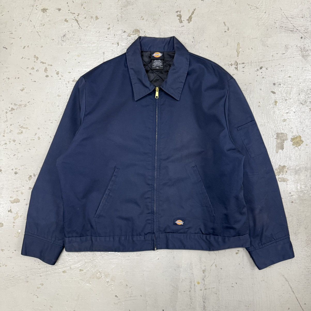 USED Paradise ディッキーズブルゾン ネイビー Mサイズ Dickies × Paradise PARADISE.NYC x Dickes Work Jacket Navy | Grailed