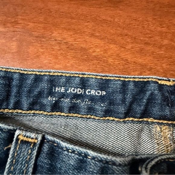 AG Adriano Goldschmied Adriano Goldschmied The Jodi Crop High Rise Jeans Sz 28 Size 28" / US 6 / IT 42 - 6 Thumbnail