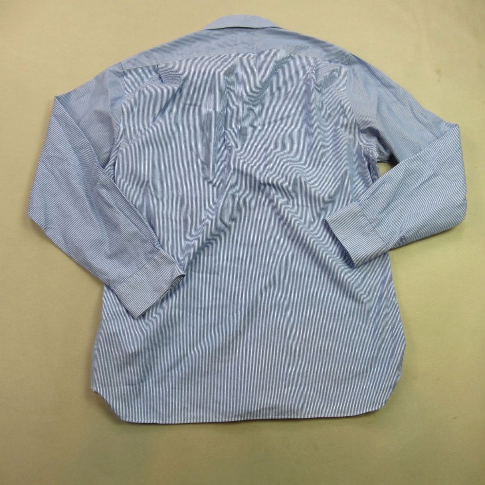 Polo Ralph Lauren Polo Ralph Lauren Shirt Mens L Long Sleeve Slim Fit Blue Button Front Stripes Size US L / EU 52-54 / 3 - 6 Thumbnail