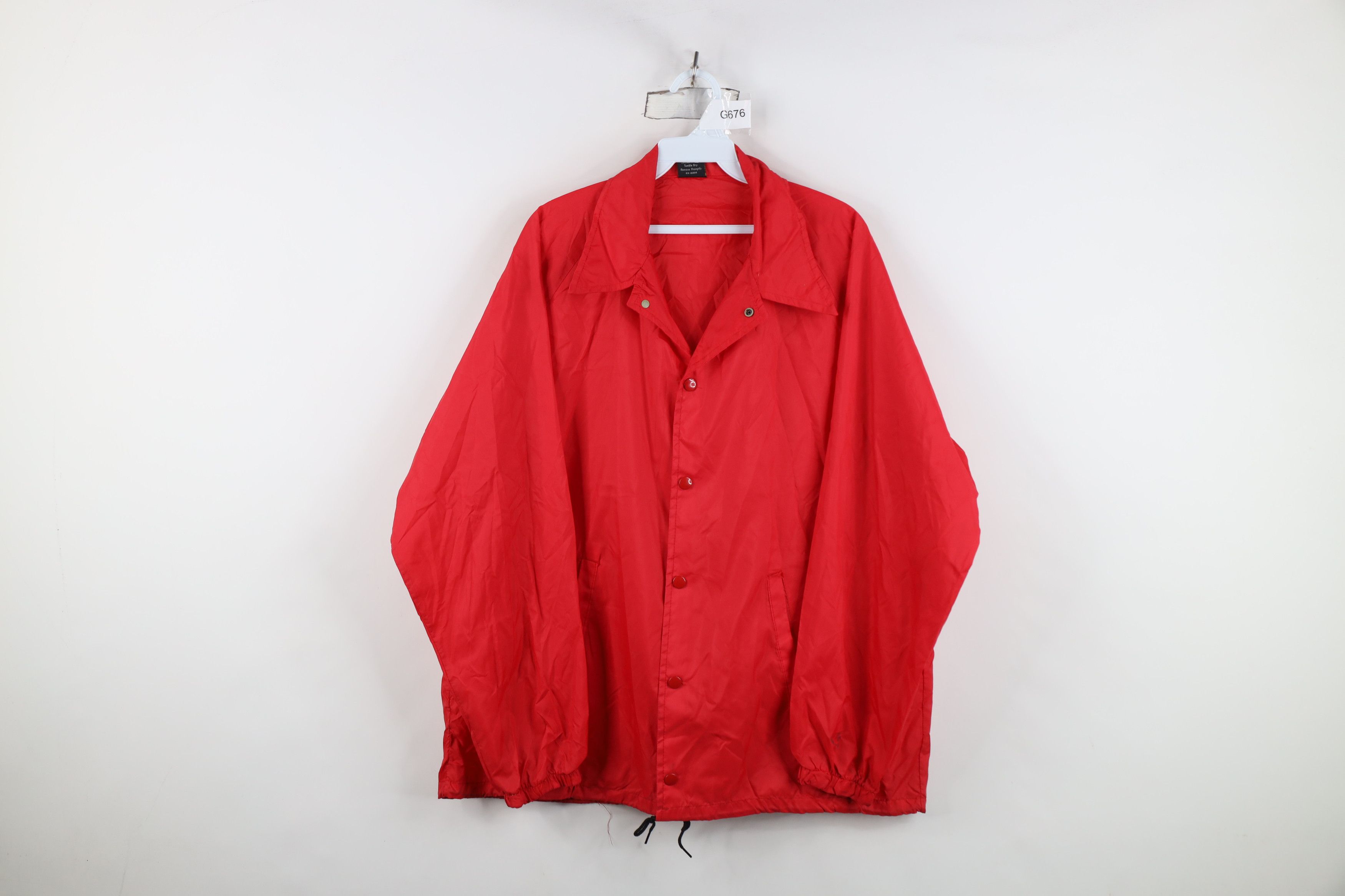 Vintage Vintage 70s Streetwear Coach Coaches Windbreaker Jacket USA Size US L / EU 52-54 / 3 - 1 Thumbnail