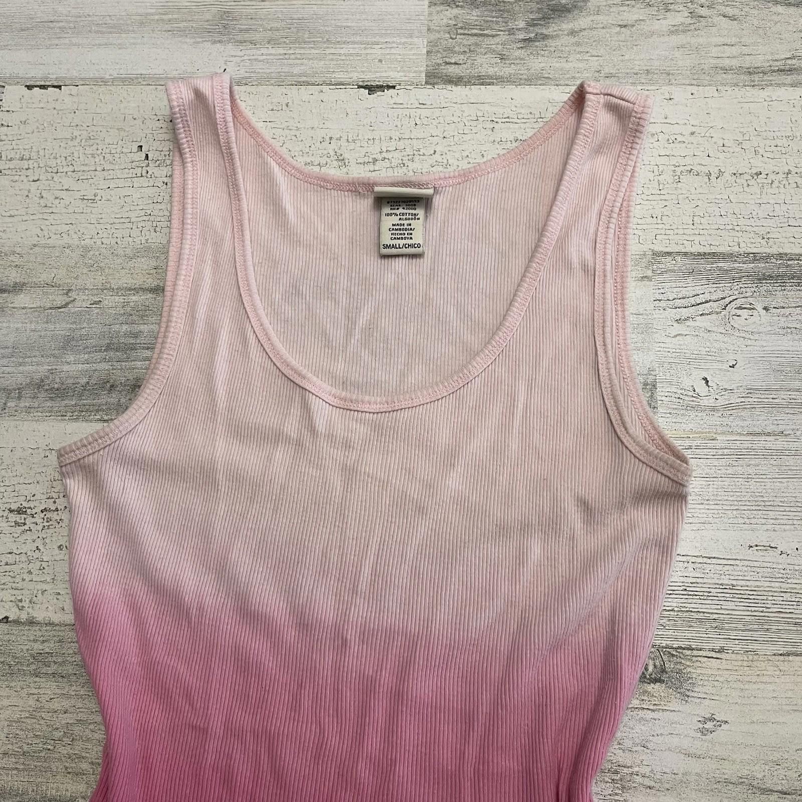 Route 66 Tye dye pink y2k cotton tank top small Size S / US 4 / IT 40 - 4 Thumbnail