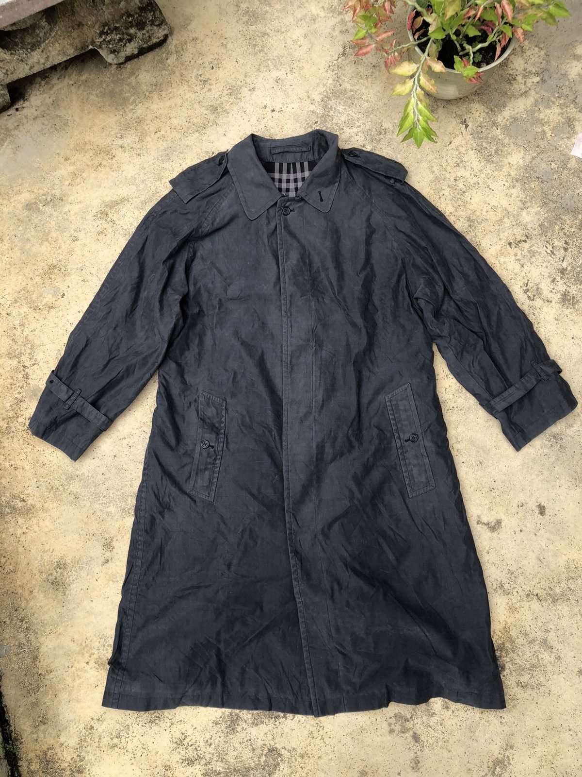 Burberry Burberry Nova Check Trenchcoat Size L / US 10 / IT 46 - 2 Thumbnail