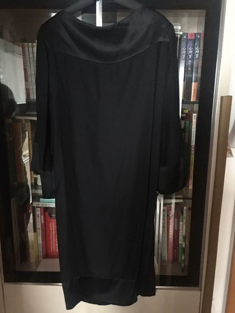 Versace Versace Mulberry silk long dress Size M / US 6-8 / IT 42-44 - 2 Thumbnail