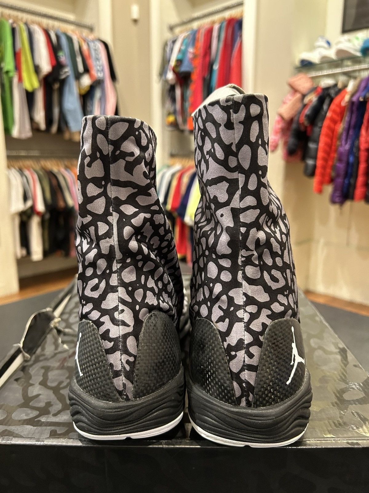 Jordan Brand Jordan 28 ‘Cement Elephant’ Size US 8.5 / EU 41-42 - 3 Thumbnail