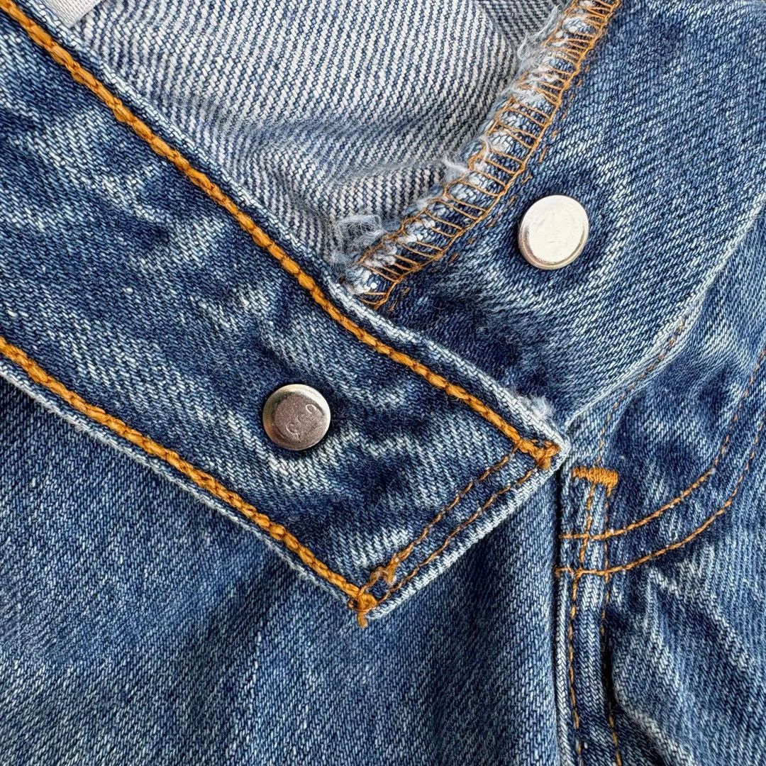 Levi's × Vintage Levi’s 505 1980 80s Vintage W32 L28 USA Blue Denim Jeans Size US 32 / EU 48 - 4 Thumbnail