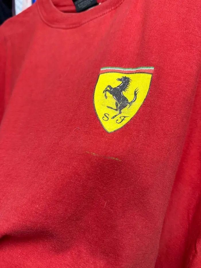 Ferrari Vintage Ferrari T-Shirt 1999 F1 Chrome Logo Chrome Horse Size US XL / EU 56 / 4 - 11 Thumbnail