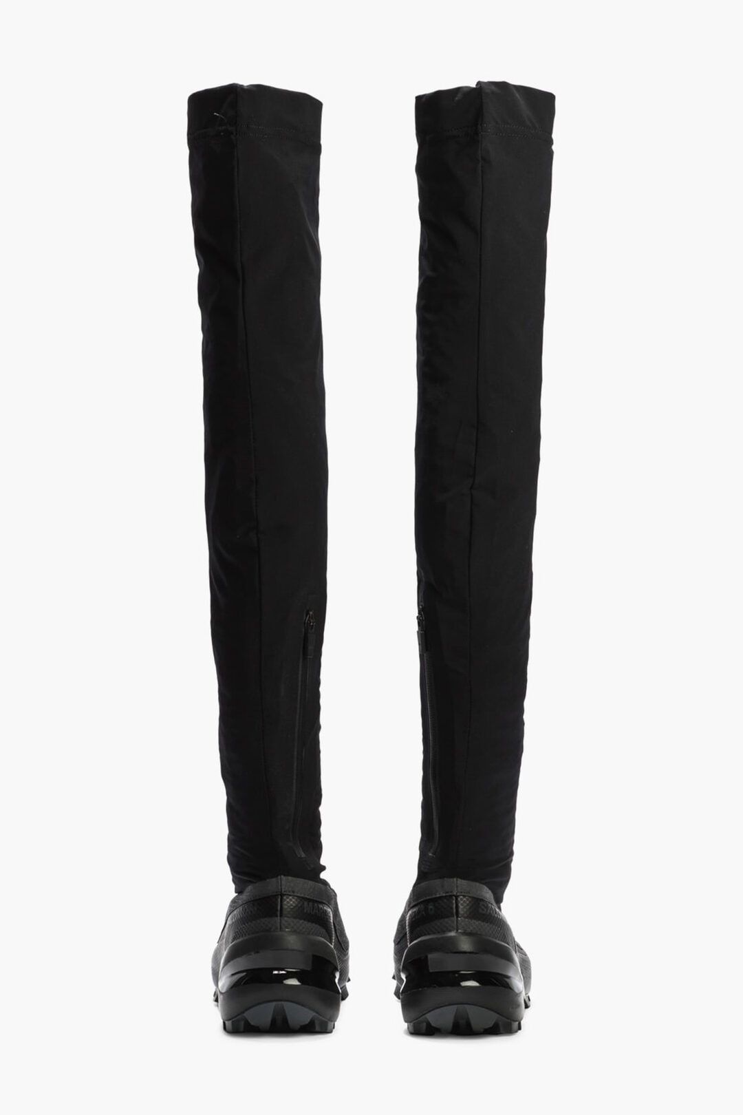 Maison Margiela × Salomon og1mm0625 Studded Sole Crosswader Sock Boots in Black Size US 9 / EU 42 - 3 Thumbnail