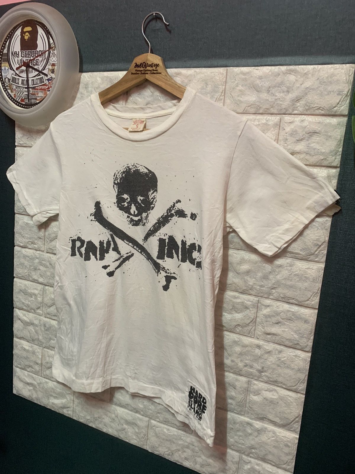 Vintage RARE!! Shirt Skull RNA Size US S / EU 44-46 / 1 - 4 Thumbnail