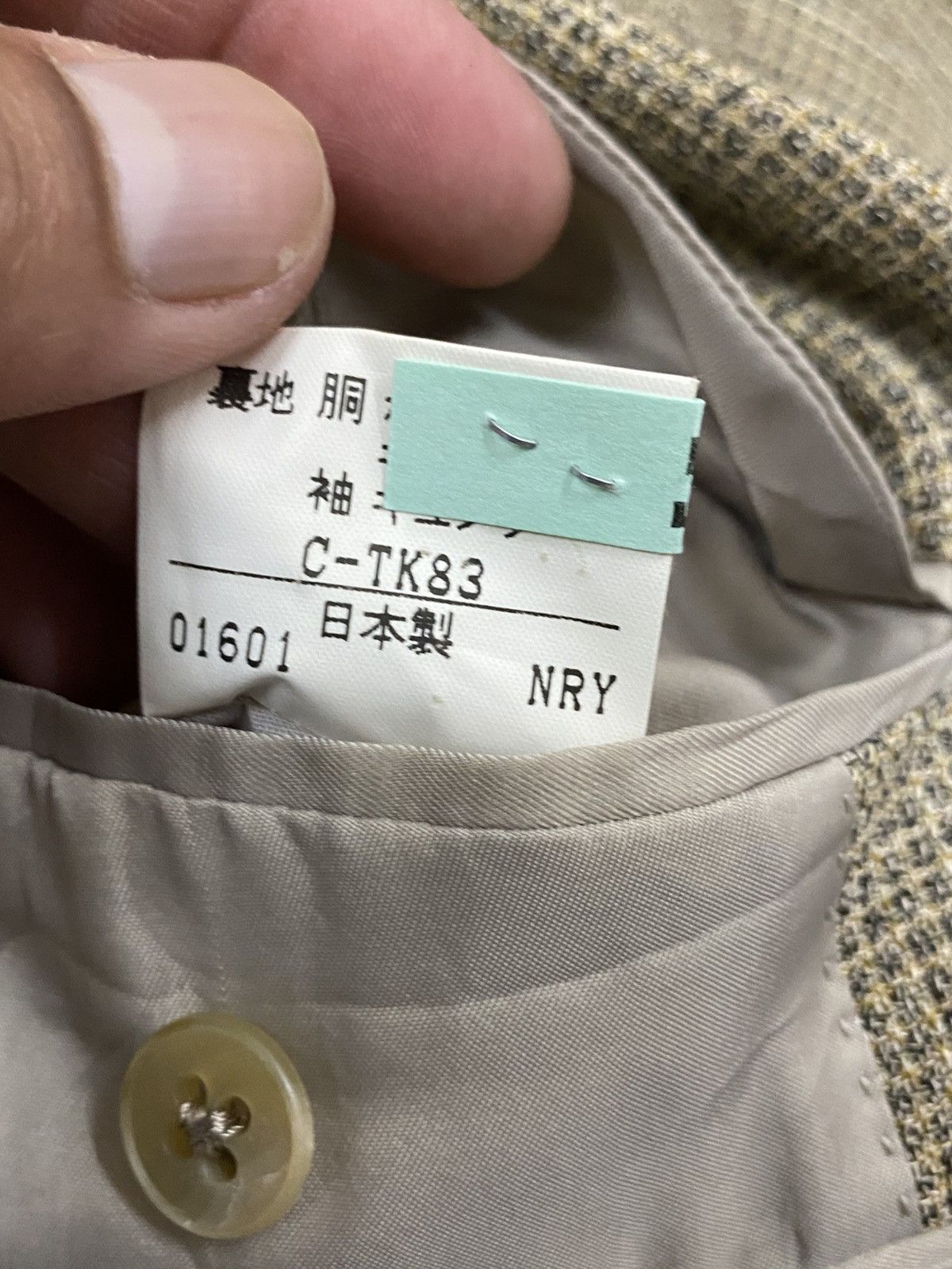 Burberry Prorsum Vtg Burberry Blazer Jacket Size 40L - 11 Thumbnail