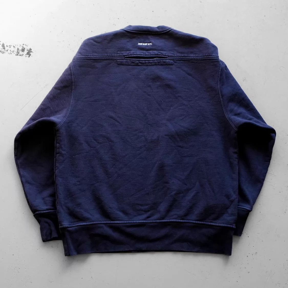 Calvin Klein ck205w39nyc vintage blue back cutout small logo hoodie Size US M / EU 48-50 / 2 - 3 Thumbnail