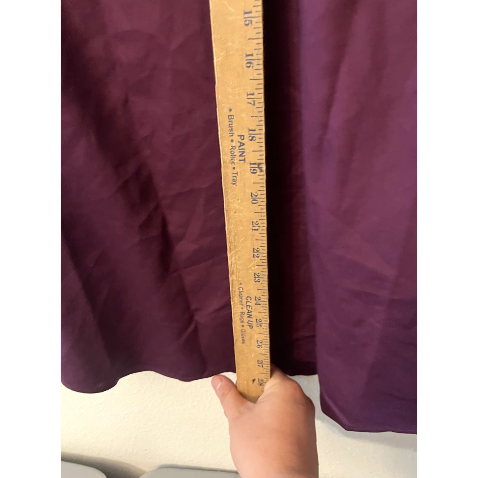 Geoffrey Beene Geoffrey Beene Mens Shirt 16.5 Fitted Cotton Blend Button Down Maroon No Iron Mens Size US L / EU 52-54 / 3 - 4 Thumbnail