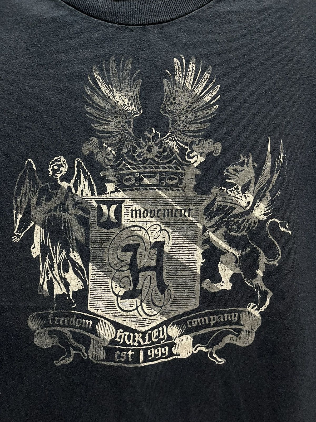 Hurley Hurley Movement Freedom Company Skateboard Tee Size US L / EU 52-54 / 3 - 2 Thumbnail
