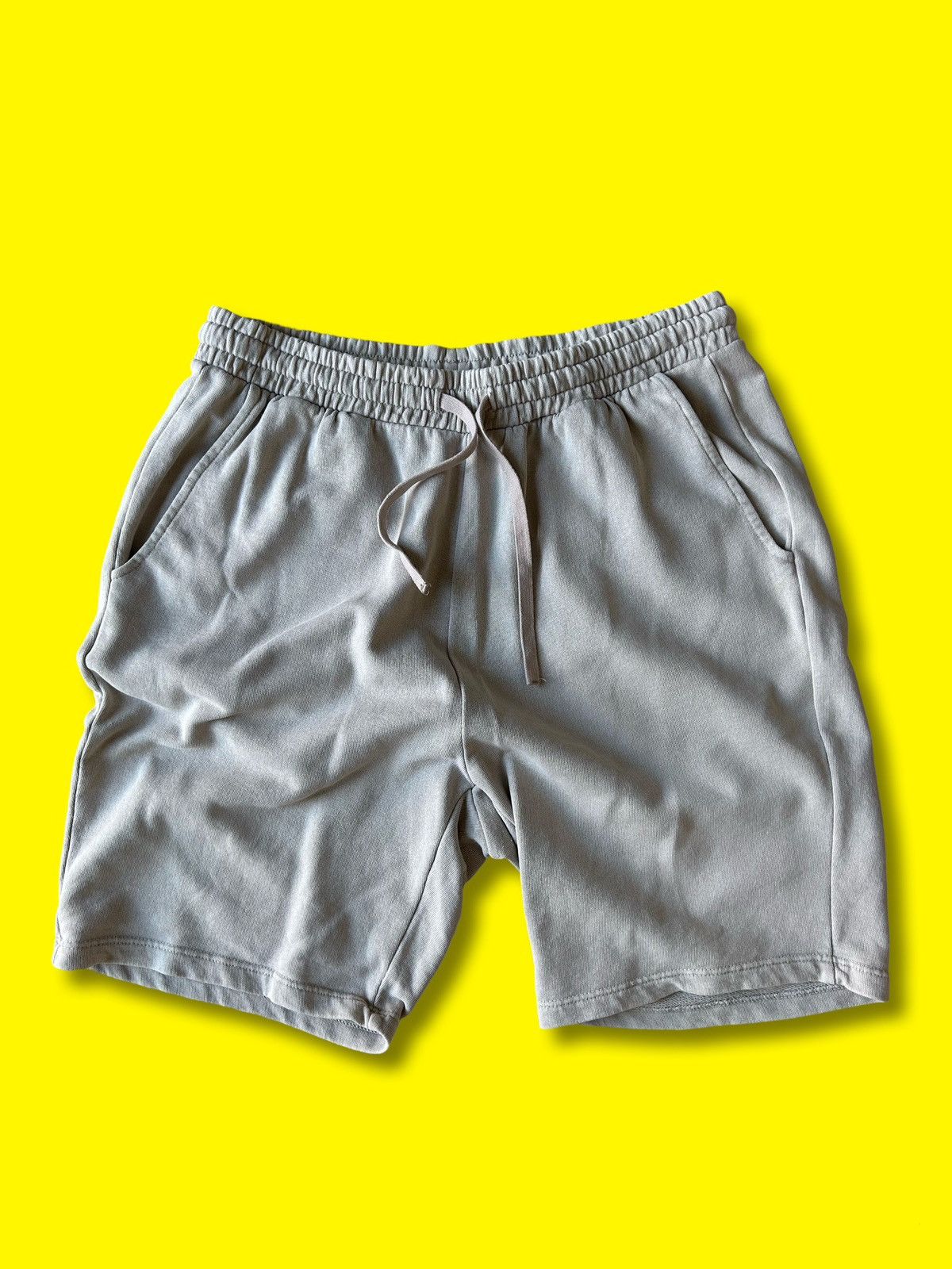 Topman ASOS Topman Faded Grey/Brown Shorts Size US 32 / EU 48 - 1 Thumbnail