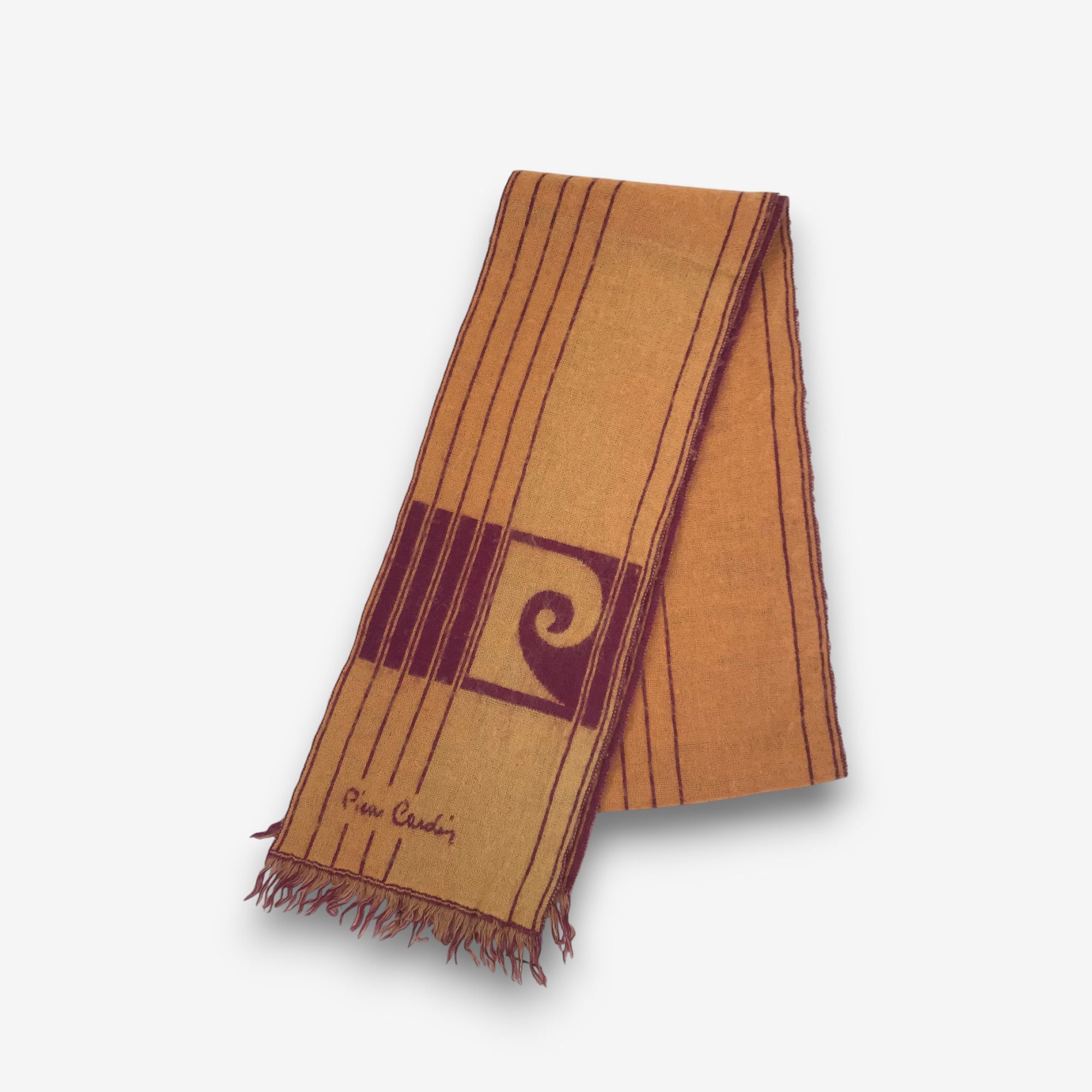 Pierre Cardin Vintage Pierre Cardin Scarf Winter Muffler Wool Scarves Size ONE SIZE - 1 Thumbnail
