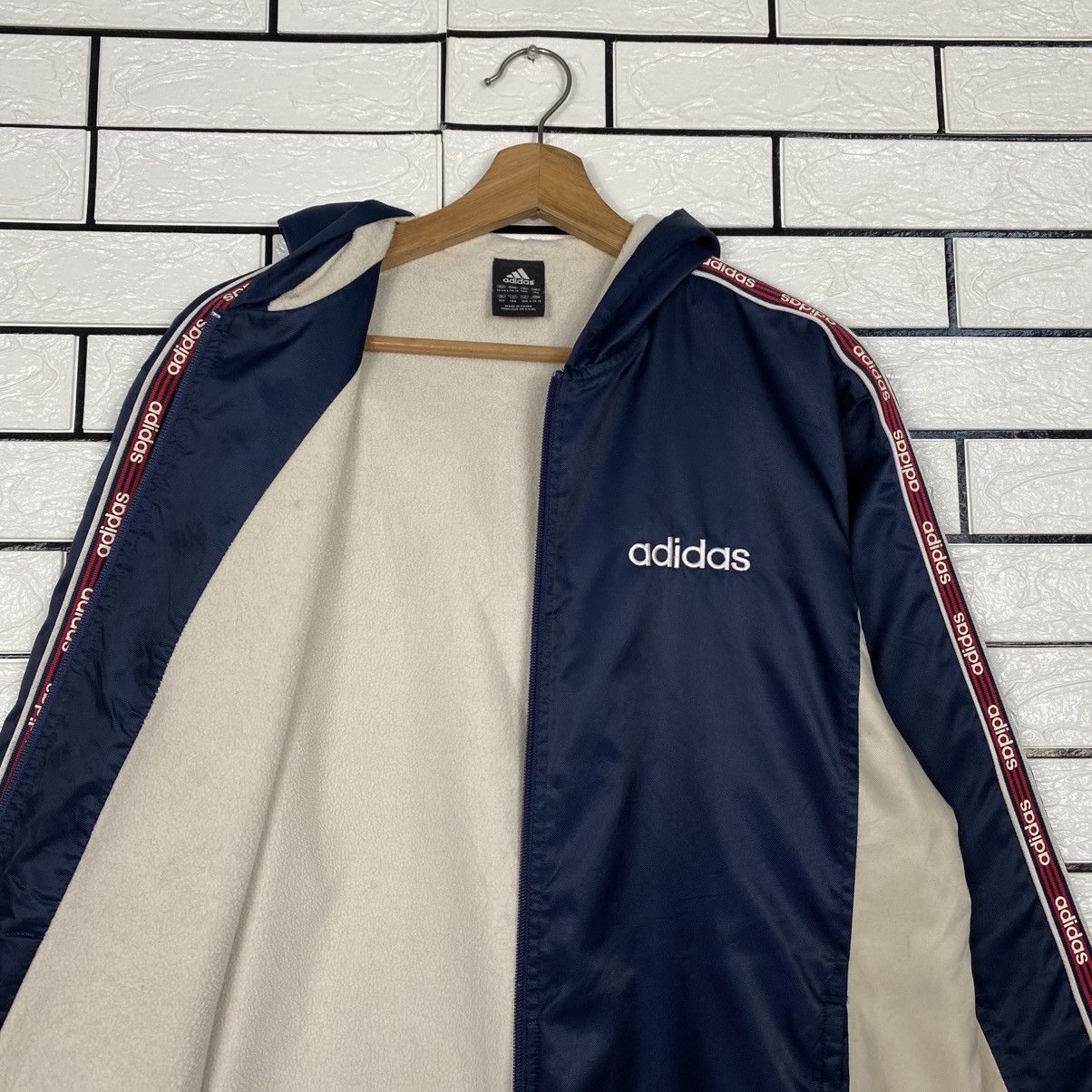 Adidas 📌Vintage Coach Long Jacket Adidas Big Logo Blanket Size US L / EU 52-54 / 3 - 14 Thumbnail
