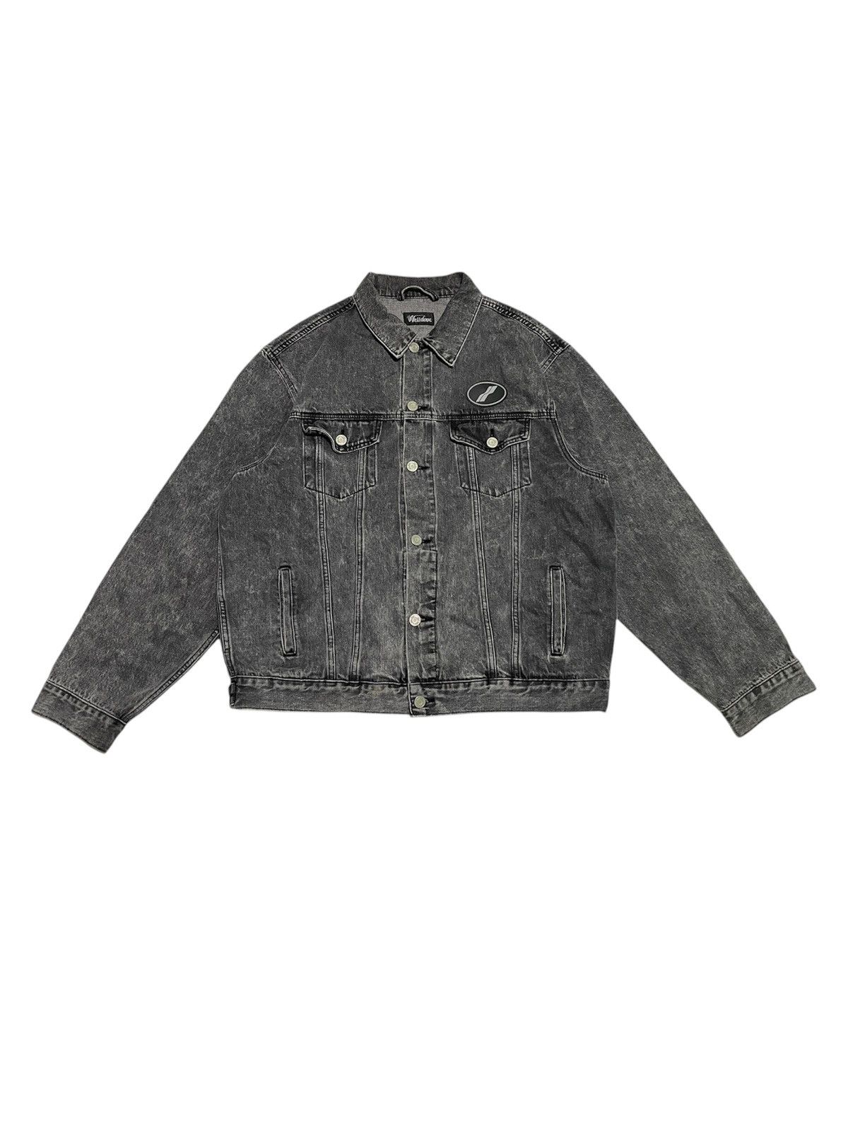 WE11DONE ダメージジャケット WE11DONE We11done Wash denim jacket | Grailed