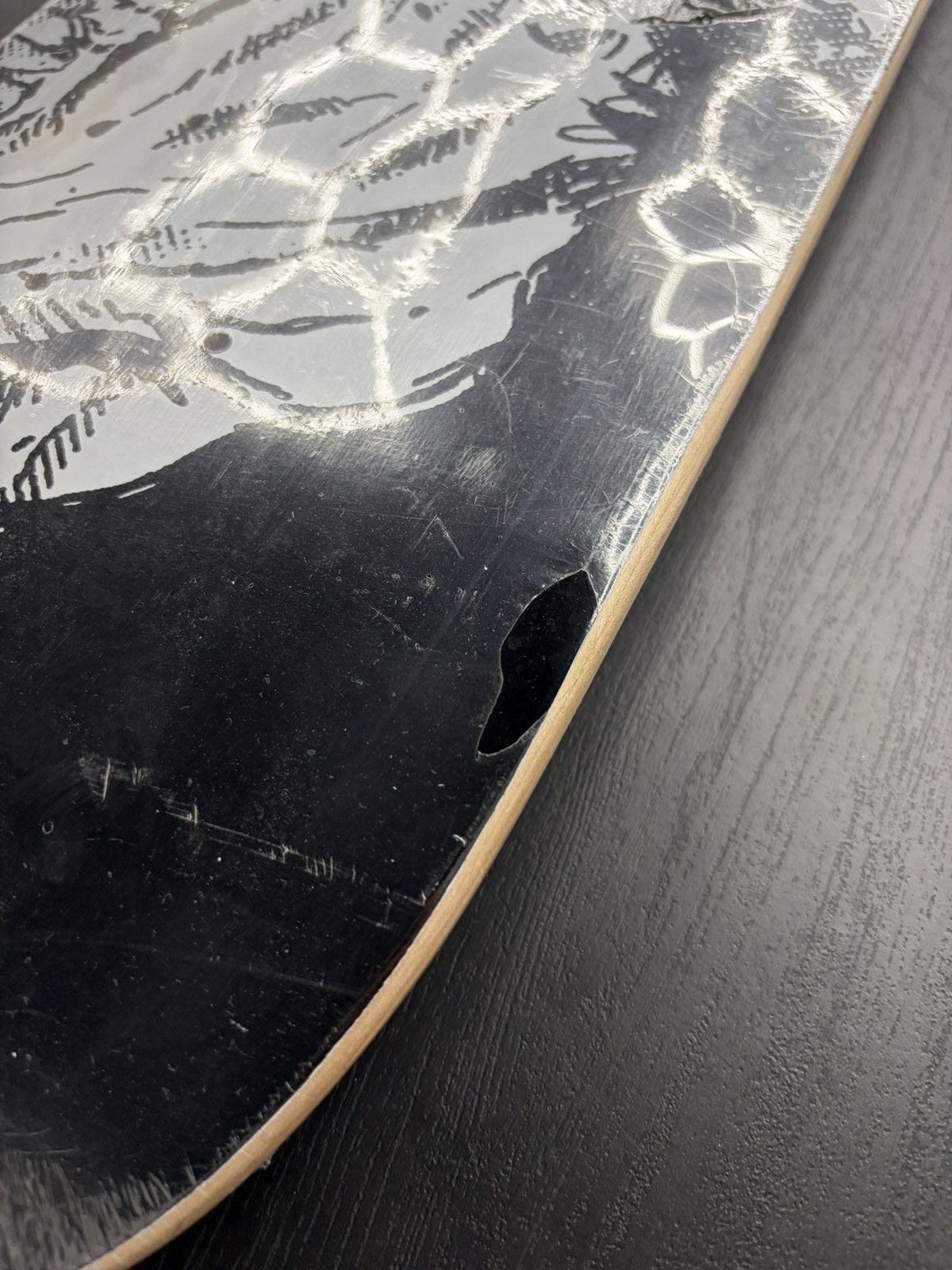 Supreme Supreme The Crow Skateboard Deck Black Size ONE SIZE - 3 Thumbnail