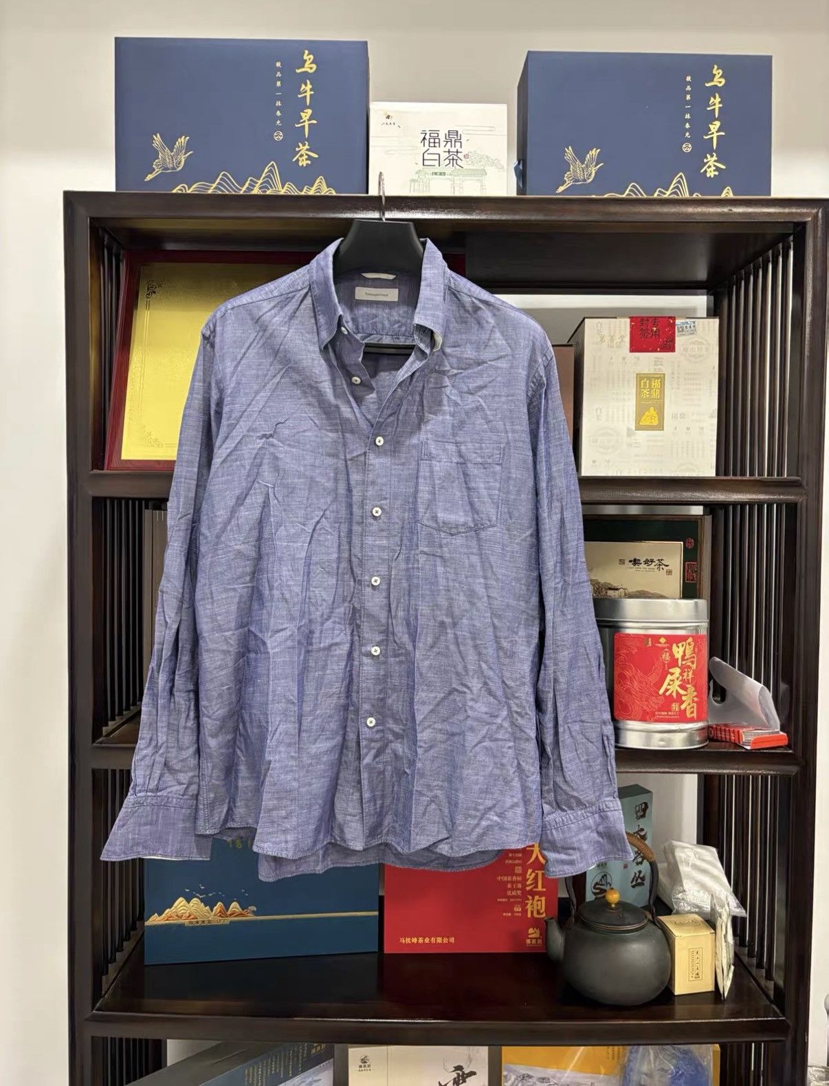 Ermenegildo Zegna Ermenegildo Zegna Linen Shirt J2 Size US L / EU 52-54 / 3 - 1 Thumbnail