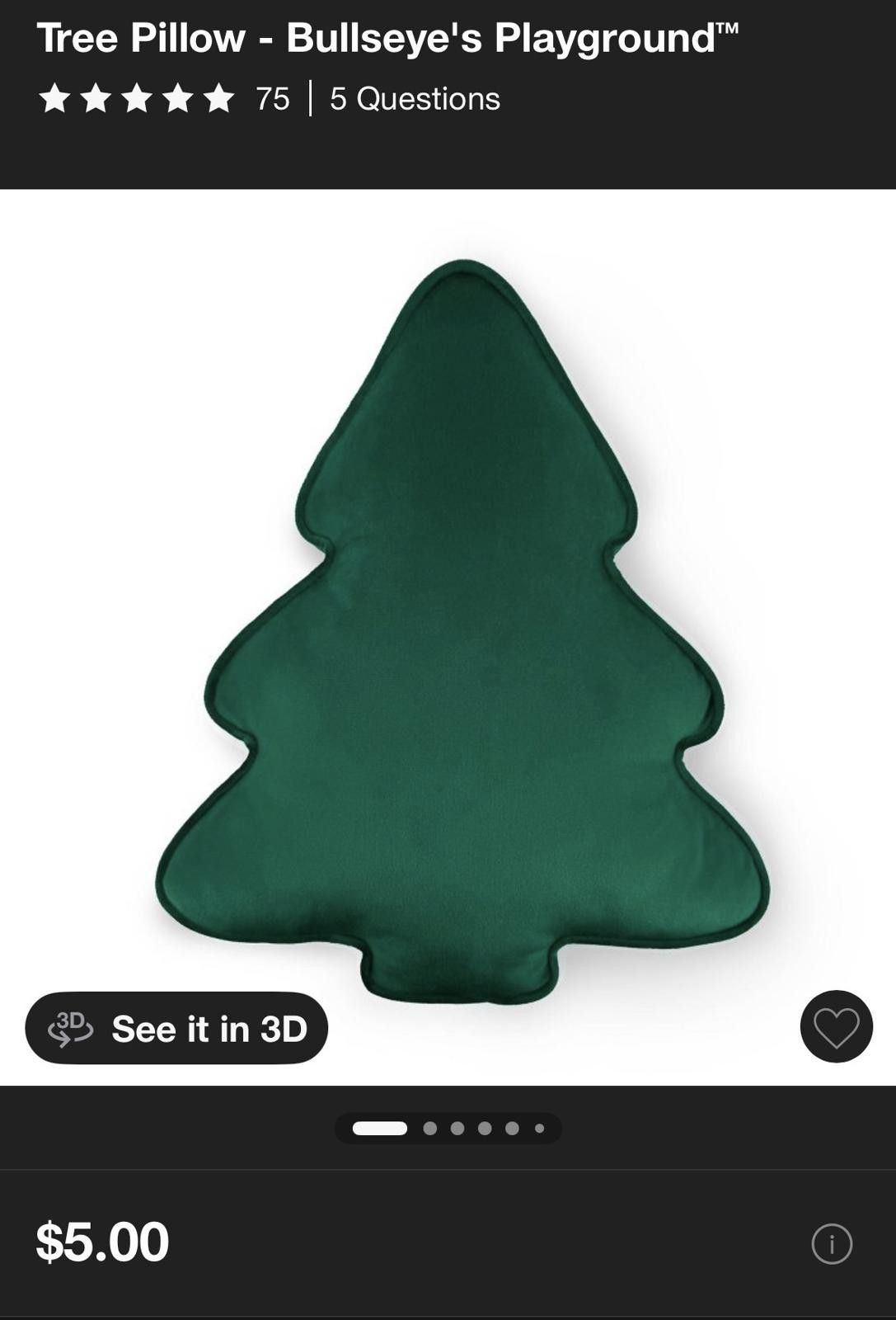 Other Tree Pillow - Bullseye's Playground™ Size ONE SIZE - 1 Preview