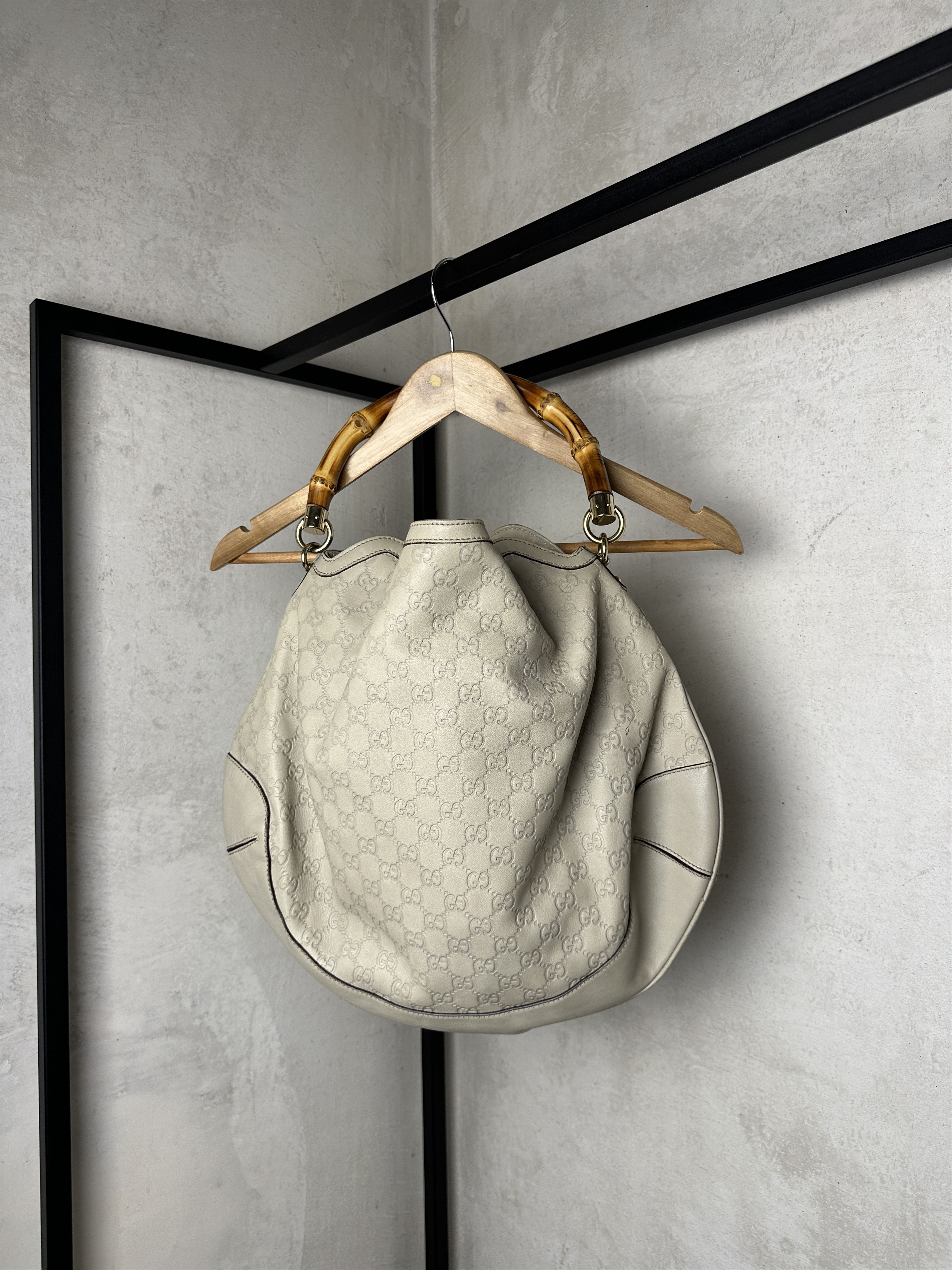 Gucci Gucci Pre-Owned bamboo-handle GG Handbag Size ONE SIZE - 2 Thumbnail